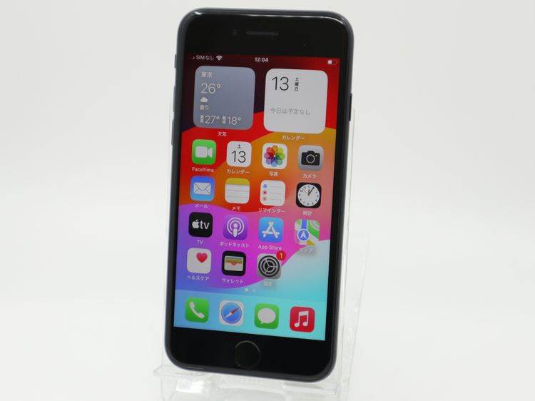 SIM�ե꡼ iPhoneSE��2���� 64GB �֥�å� BT����86%