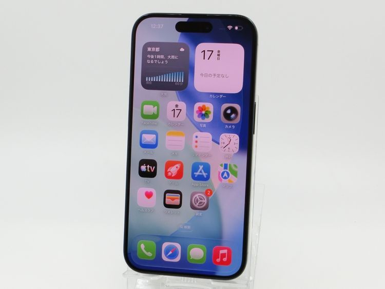 SIM�ե꡼ iPhone15Pro 128GB �֥롼�����˥��� �Хåƥ꡼����81%