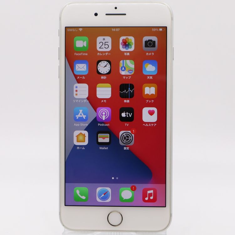 �ڥȡ�������Х����SIM�ե꡼ iPhone8Plus 256GB ����С� �Хåƥ꡼����71%