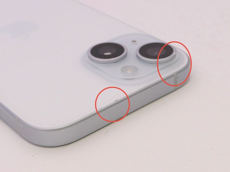 SIM�ե꡼ iPhone15 128GB �֥롼 �Хåƥ꡼����82%