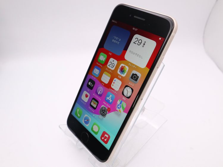 ڥȡХSIMե꡼ iPhoneSE3  64GB 饤 BT87%