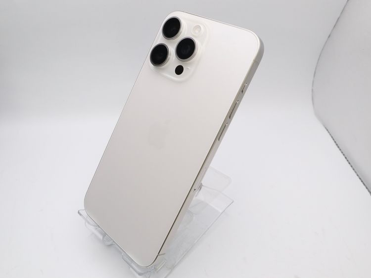 ڥȡХSIMե꡼ iPhone15ProMax  256GB ۥ磻 BT86%