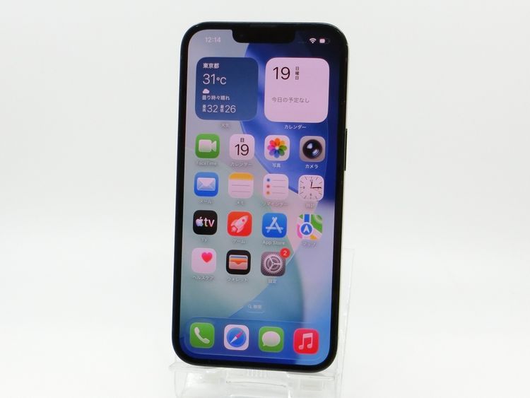 SIM�ե꡼ iPhone14 128GB �ߥåɥʥ��� �Хåƥ꡼����76%