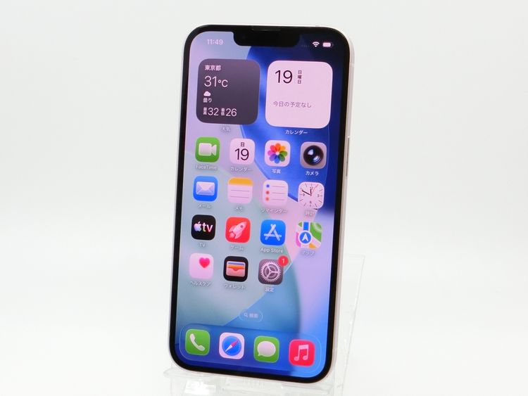 ������ SIM�ե꡼ iPhone13 128GB �ԥ� �Хåƥ꡼����100%