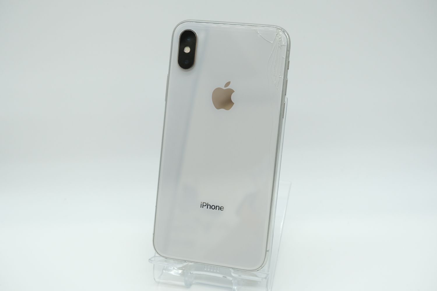 SIM フリー】iPhone X 64GB シルバー?難あり