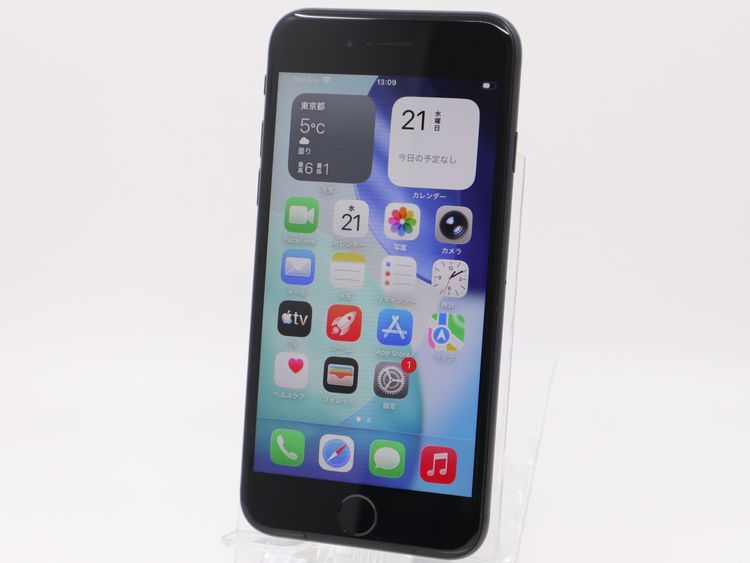 �ڥȡ�������Х����SIM�ե꡼iPhone SE �裲���� 64GB �֥�å� BT����79%