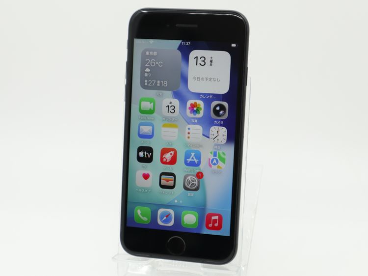 SIM�ե꡼ iPhone SE ��2���� 128GB �֥�å� BT����75%