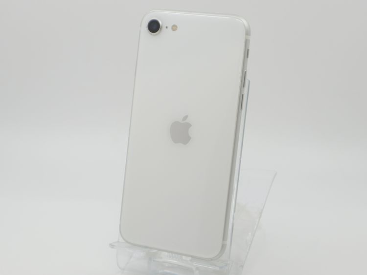 SIM�ե꡼ iPhone SE��2���� 64GB �ۥ磻�� BT����74%