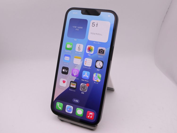 SIM�ե꡼ iPhone13 128GB �ߥåɥʥ��� �Хåƥ꡼����74%