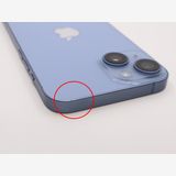 �ڥȡ�������Х����SIM�ե꡼ iPhone14 128GB �֥롼 �Хåƥ꡼����85%