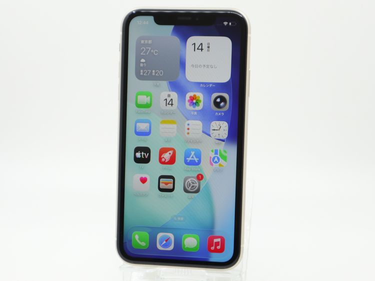 SIM�ե꡼ iPhone11 64GB �ۥ磻�� �Хåƥ꡼����82%