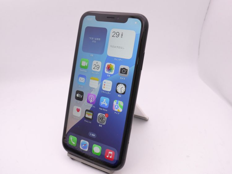 SIM�ե꡼ iPhoneXR 128GB �֥�å� �Хåƥ꡼����77%