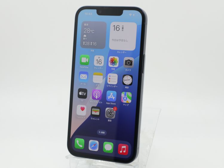 SIM�ե꡼ iPhone14 128GB �ߥåɥʥ��� �Хåƥ꡼����93%