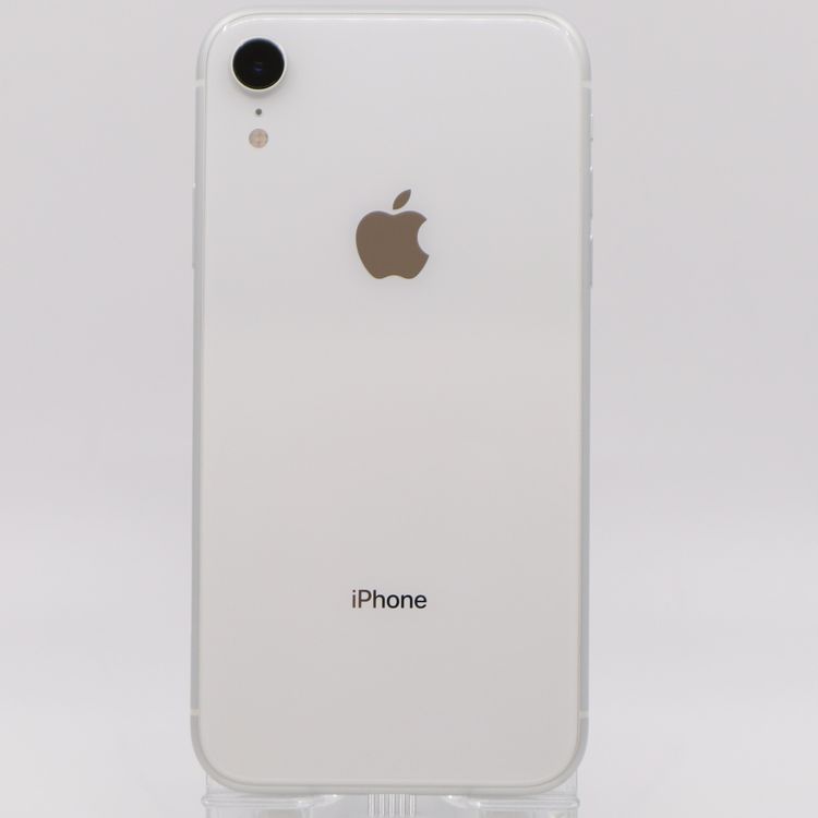 �ڥȡ�������Х����SIM�ե꡼ iPhoneXR 128GB �ۥ磻�� �Хåƥ꡼����73%