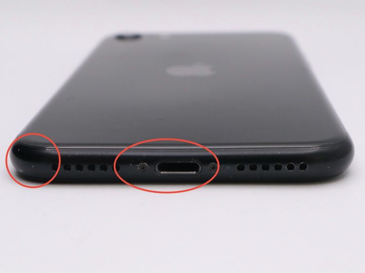 【トーカイモバイル】SIMフリー iPhoneSE2  128GB ブラック バッテリー状態76%