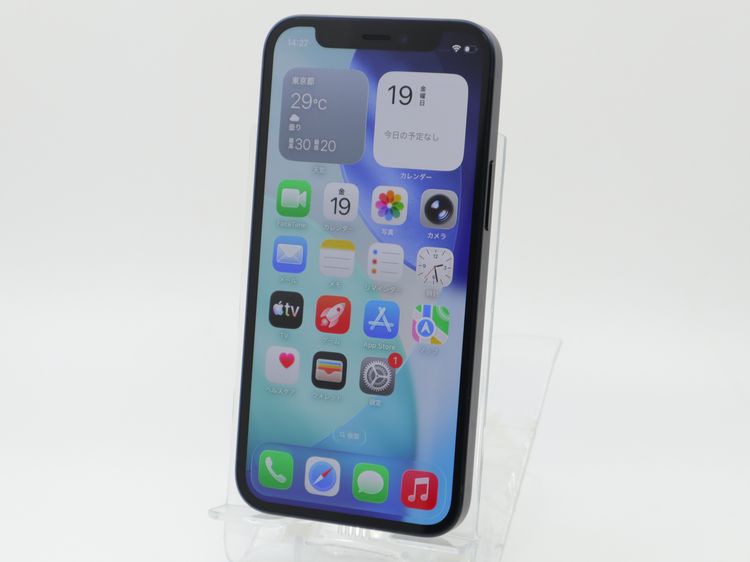 SIM�ե꡼ iPhone12mini 64GB �֥�å� �Хåƥ꡼����76%