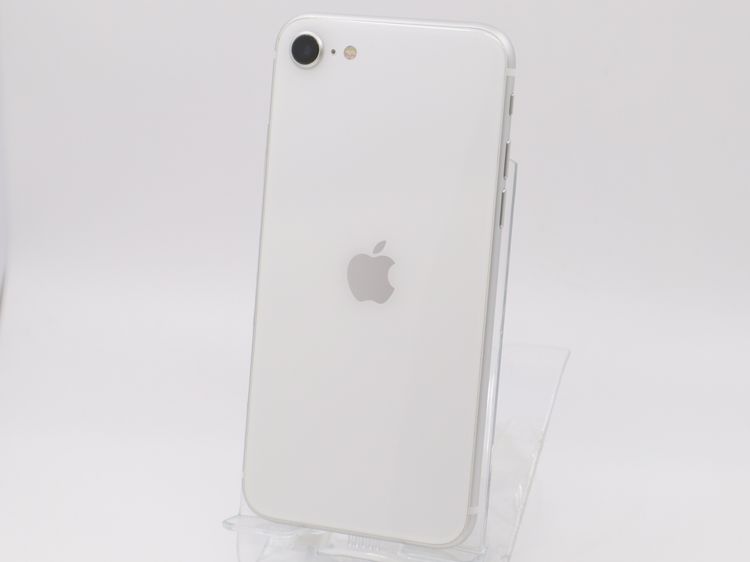 �ڥȡ�������Х����SIM�ե꡼ iPhone SE�裲���� 128GB �ۥ磻�� BT����85%