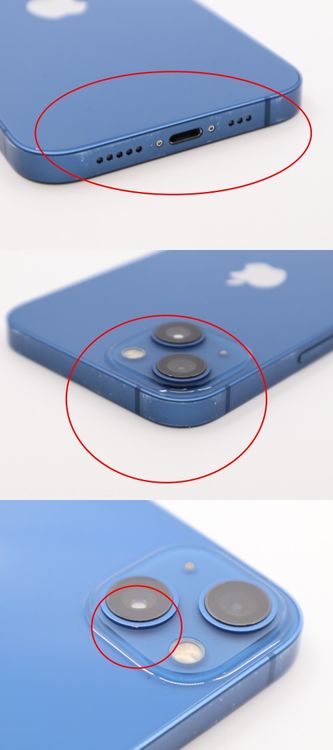�ڥȡ�������Х����SIM�ե꡼ iPhone13 256GB �֥롼 �Хåƥ꡼����80%