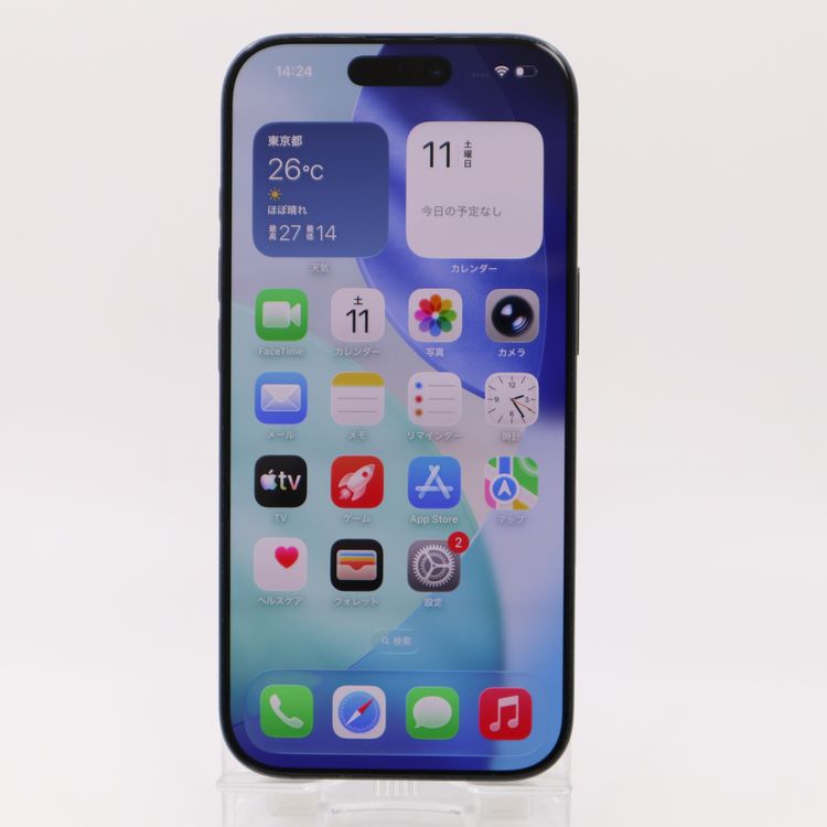 �ڥȡ�������Х����SIM�ե꡼ iPhone16Pro 256GB �֥�å� �Хåƥ꡼����88%