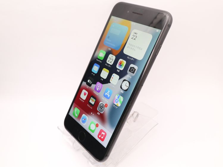 ڥȡХSIMե꡼ iPhone7Plus 256GB ֥å Хåƥ꡼63%