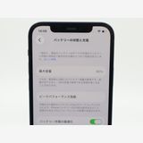 SIM�ե꡼ iPhone12 128GB �֥�å� �Хåƥ꡼����80%