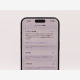 �ڥȡ�������Х����SIM�ե꡼ iPhone15ProMax 256GB �֥롼 BT����78%