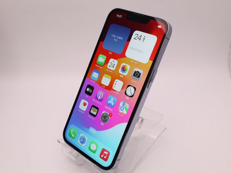 ڥȡХSIMե꡼ iPhone13Pro  128GB ֥롼 BT88%