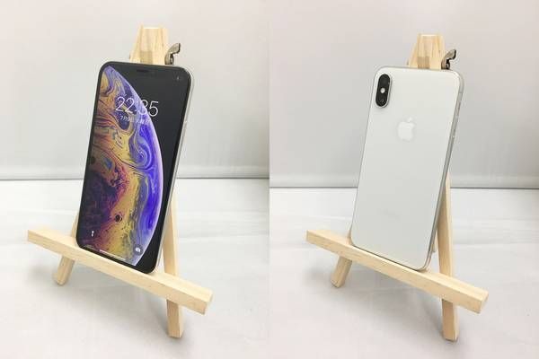 ムスビー｜□CCモバイル□SIMFREE iphoneXS 64GB シルバー 本体のみ 