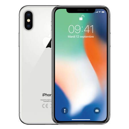 ムスビー｜【新品未使用・SIMフリー】iPhoneX 64GB シルバー Silver  
