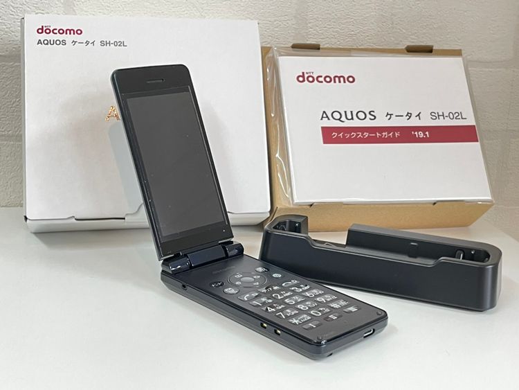 ムスビー｜【新品未使用品】Aquos ケータイ SH-02L ブラック ドコモ 