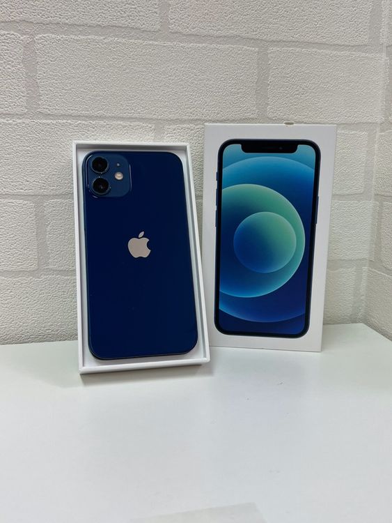 iPhone 12 mini  128GB ブルー　バッテリー100% ムスビー｜【バッテリー100％/美品】 SIMフリー iPhone12mini 128GB