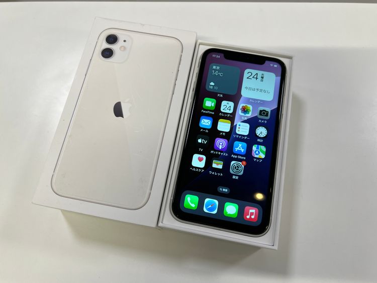 �ڽ���Ź�����ѡ�iPhone11 64GB �ۥ磻�� SIM���å������