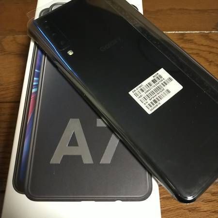 ムスビー｜新品未使用☆GalaxyA7 SM-A750C BLACK ブラック 黒 SIM 