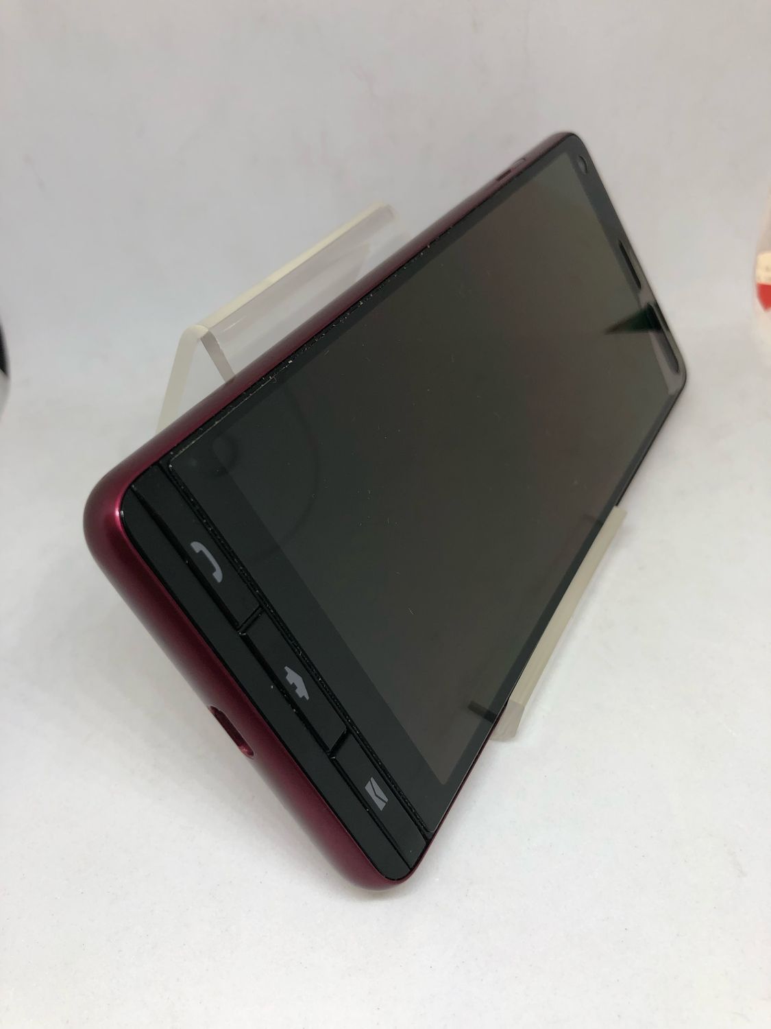 ムスビー｜京セラ BASIO4 KYV47 UQSFワインレッド NO282【BASIO4