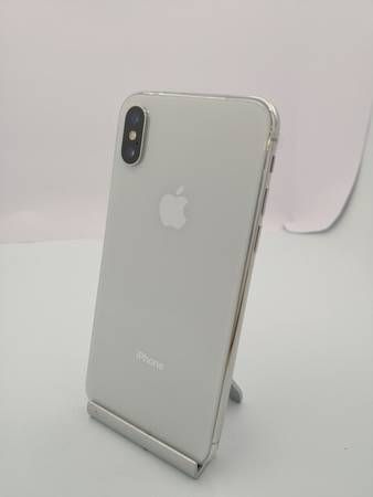 ムスビー｜iPhoneX 256GB シルバー SIMフリー 美品 白ロム【iPhone X 