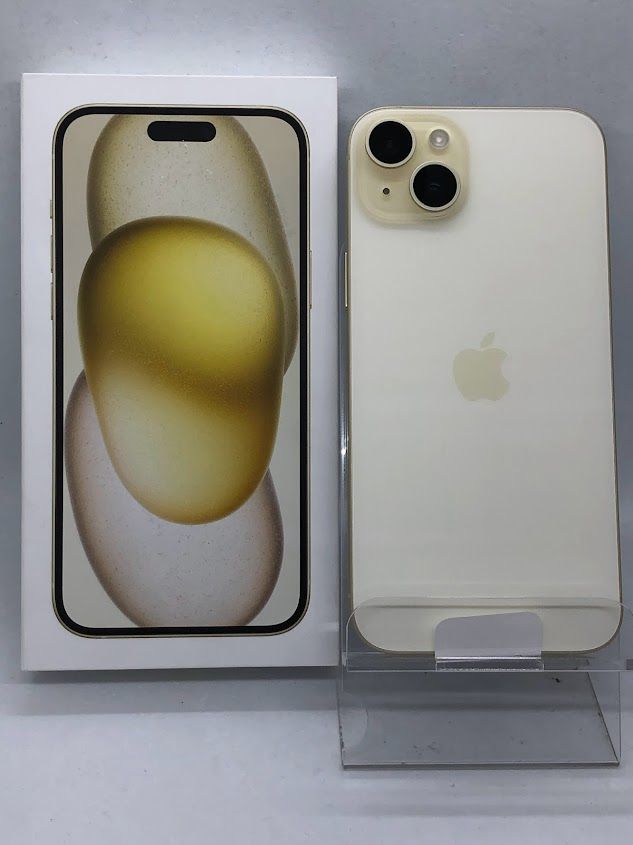 ムスビー｜iPhone15 Plus 128GB イエロー SIMフリー 未使用品 