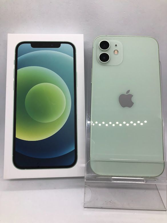 ムスビー｜iPhone12 128GB グリーン SIMフリー バッテリー82 