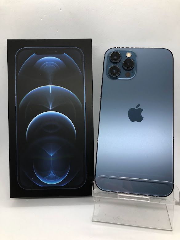 ムスビー｜iPhone12 Pro Max128GB ブルー SIMフリー ドコモ版 