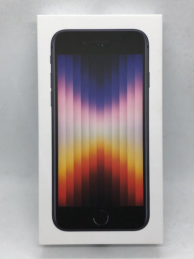 ムスビー｜iPhone SE(第3世代) 256GB ミッドナイト SIMフリー 未開封品 