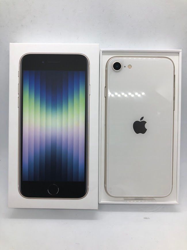 ムスビー｜iPhone SE(第3世代) 128GB スターライト SIMフリー ドコモ版  