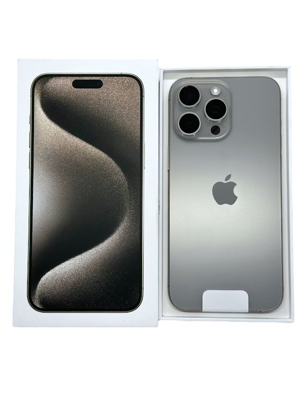 ムスビー｜iPhone15 Pro Max 256GB ナチュラルチタニウム SIMフリー 未 