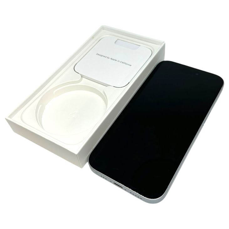 �ڥХåƥ꡼85%��iPhone��15��128GB���֥롼��SIM�ե꡼��au��