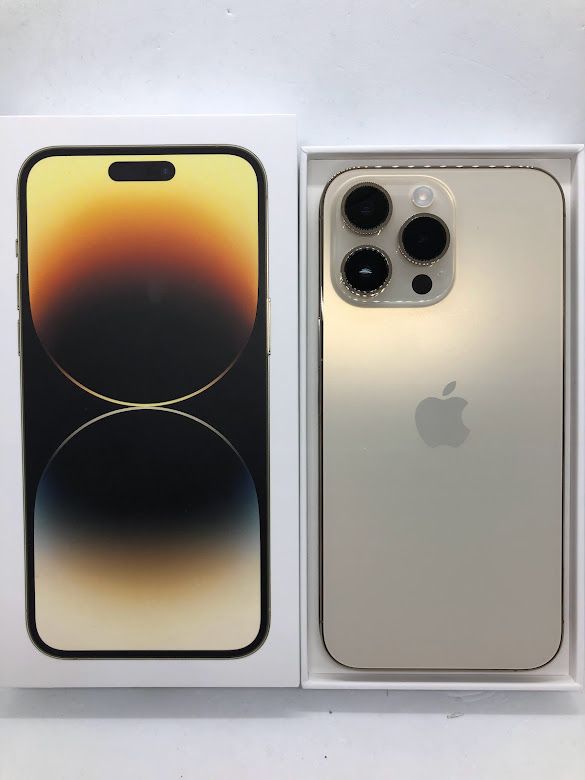 ムスビー｜iPhone14 Pro Max 256GB ゴールド SIMフリー au版 