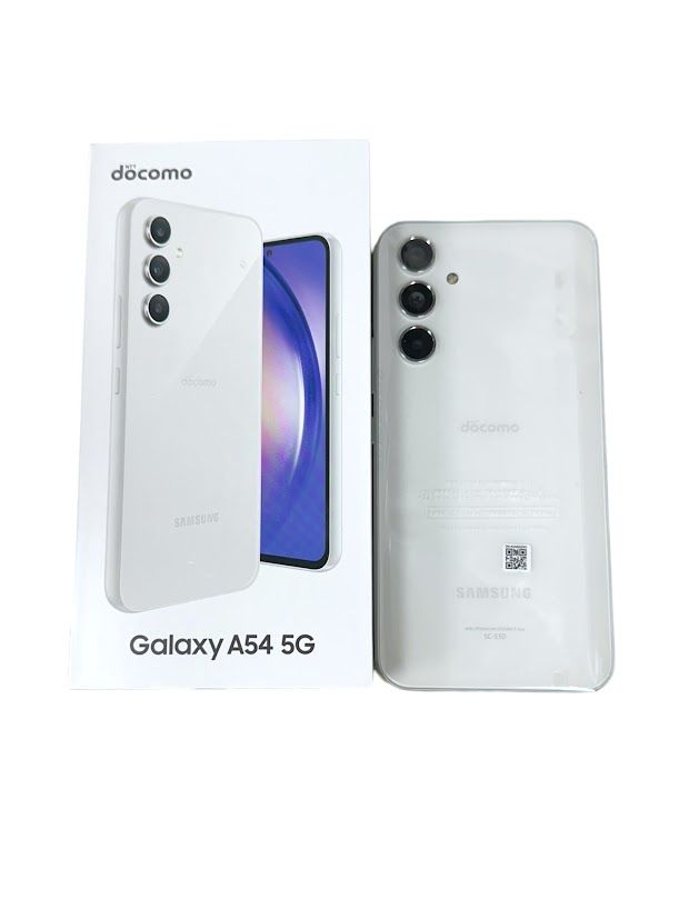 ムスビー｜Galaxy A54 5G SC-53D 128GB ホワイト SIMフリー ドコモ版 
