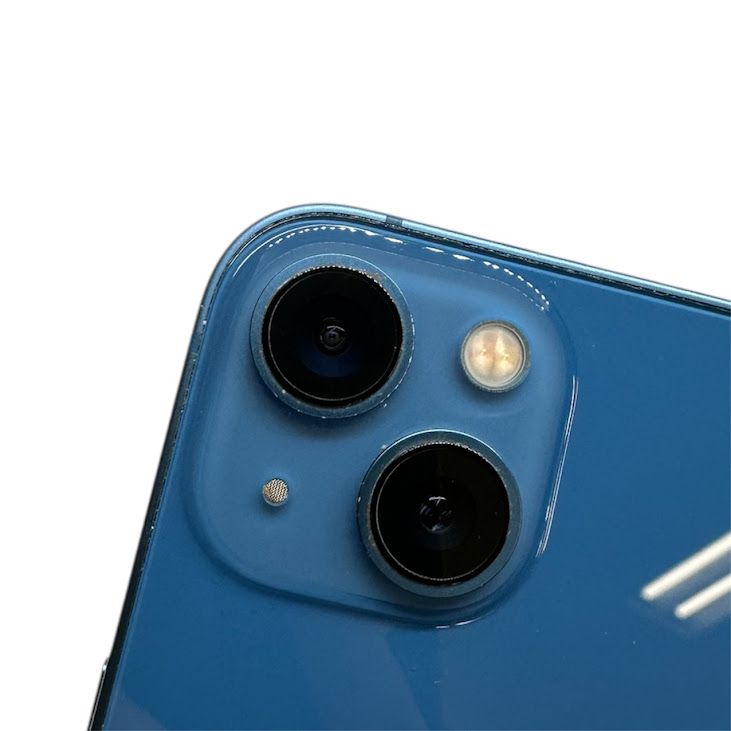 �ڥХåƥ꡼80%��iPhone��13��128GB���֥롼��SIM�ե꡼��au��