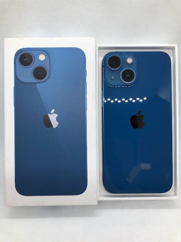 ムスビー｜iPhone13 mini 128GB ブルー SIMフリー バッテリー88 