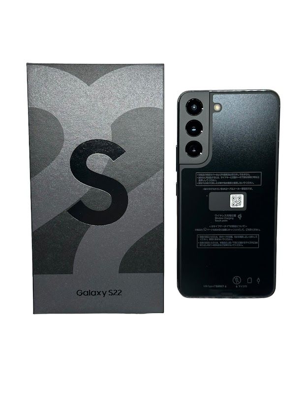ムスビー｜Galaxy S22 SCG13 256GB ブラック SIMフリー au版 未使用品 