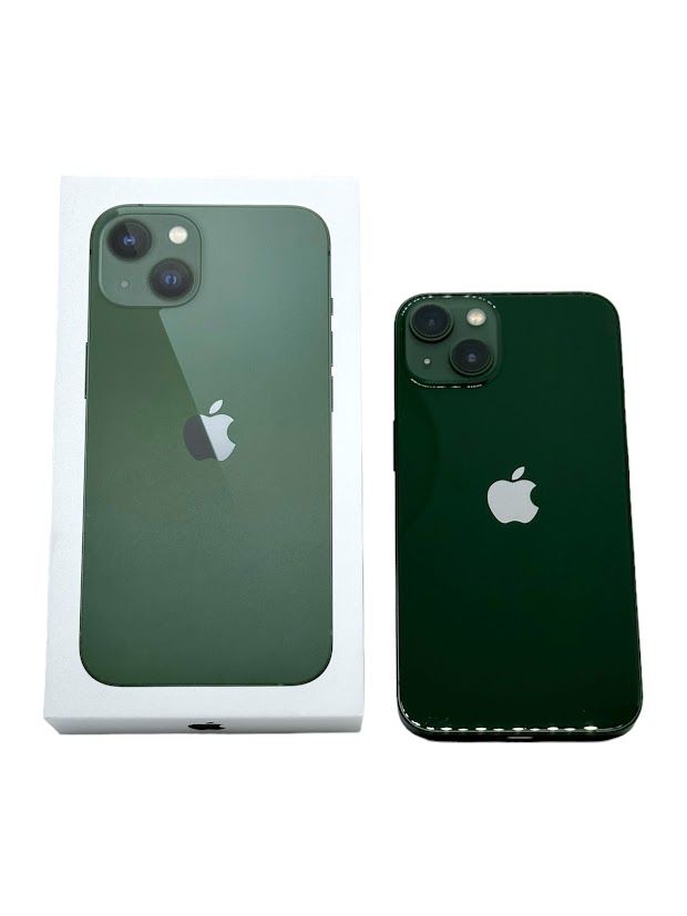 ムスビー｜iPhone13 256GB グリーン SIMフリー バッテリー97 