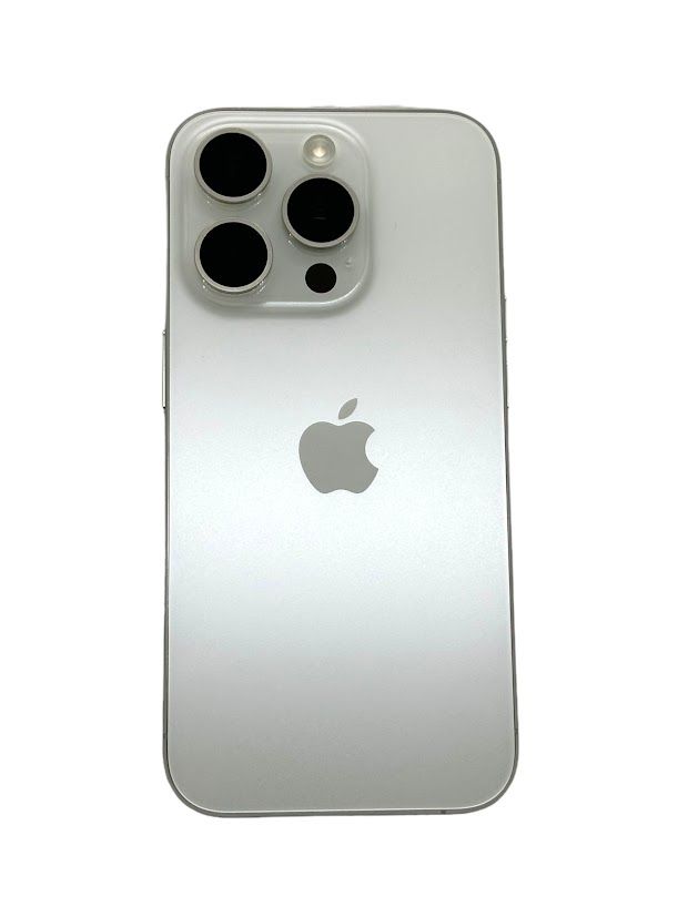 ムスビー｜iPhone15 Pro 256GB ホワイトチタニウム SIMフリー au版 