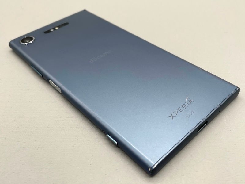 Xperia - SONY Xperia XZ1  SO-01K  ムーンリットブルー 中古 Xperia SO-01K XZ1 ムーンライトブルー docomo SIMフリー 中古